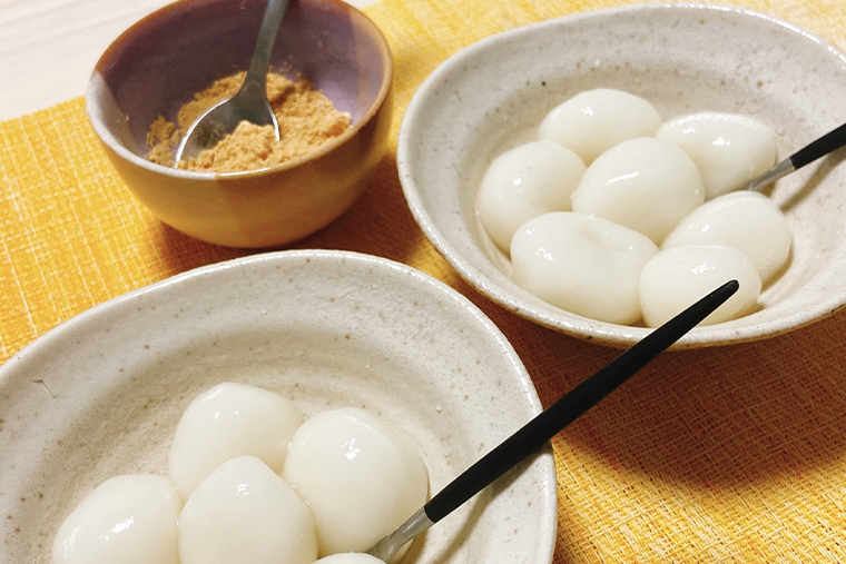 白玉団子を作りましょう