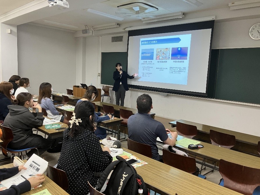 滋賀県で働く魅力を学ぶ ― 労働雇用政策課による講演開催